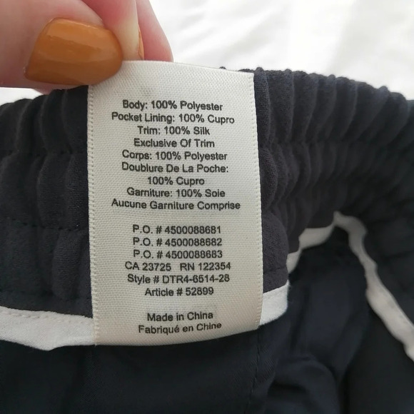 Aritzia Wilfred Crepe Buffon Jogger Pants Dark Gray Neutral Minimal XS - Picture 14 of 16